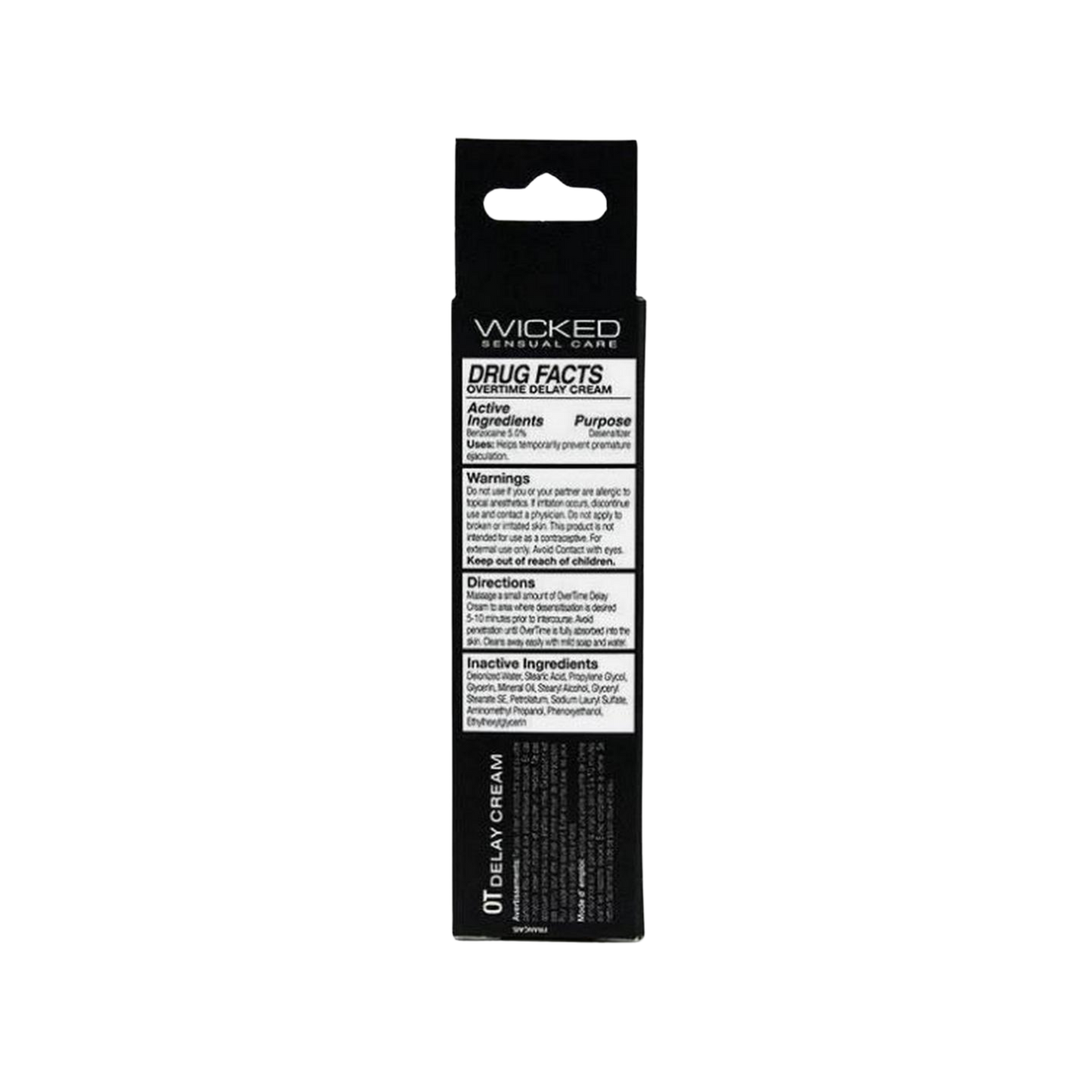 Wicked Overtime Delay Cream