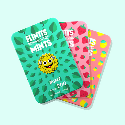After Party - Flintts Mouth Moisturizing Mints - 3 Pack